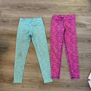2 girl sport leggings